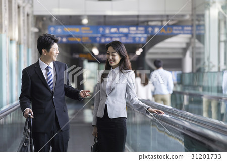 Couple, Business, Incheon International Airport, Youngjong Island, Incheon 31201733