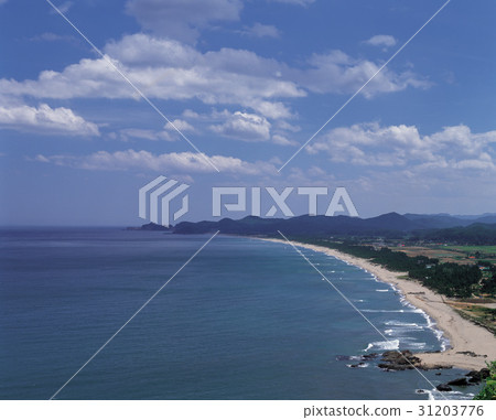 Hanjae beach, Samcheok city, Gangwon province Hanjae beach, Samcheok city, Gangwon province 31203776