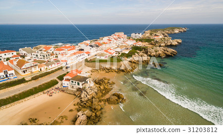 Island Baleal naer Peniche on the shore of the Island Baleal naer Peniche on the shore of the 31203812