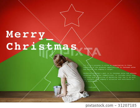 Merry Christmas Celebration Event Concept Merry Christmas Celebration Event Concept 31207185