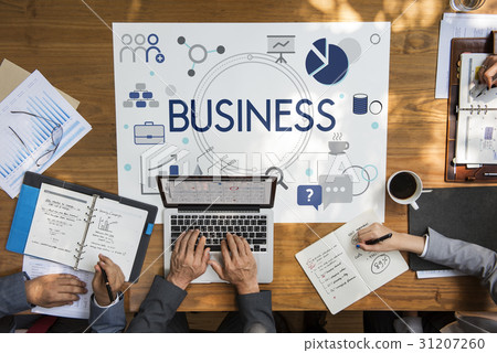 Business Strategy Planning Meeting Icon Business Strategy Planning Meeting Icon 31207260