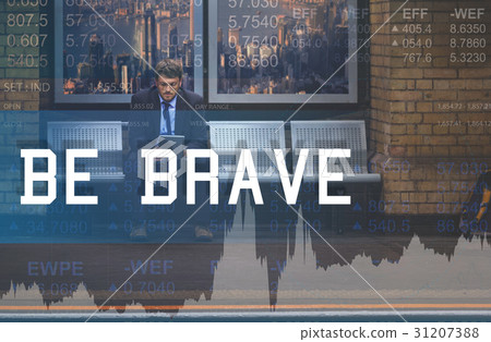Brave overlay word young people Brave overlay word young people 31207388