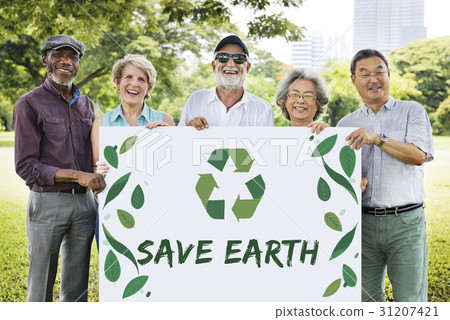 Organic Environment Save Earth Icon Organic Environment Save Earth Icon 31207421