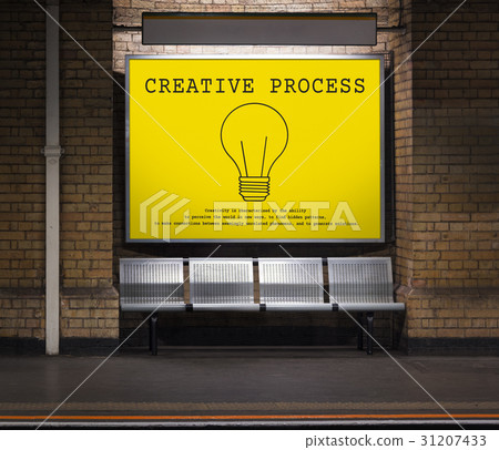 Bulb Sign Idea Symbol Word Bulb Sign Idea Symbol Word 31207433