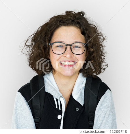 Young teenager girl is smiling 31209748