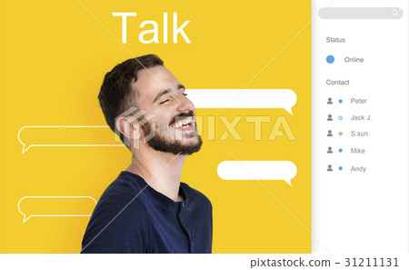 Chat Message Talk Connect Notification Word 31211131