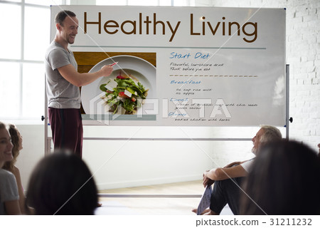 Diversity People Exercise Class Relax Concept 31211232