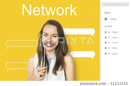 Chat Message Talk Connect Notification Word 31211315