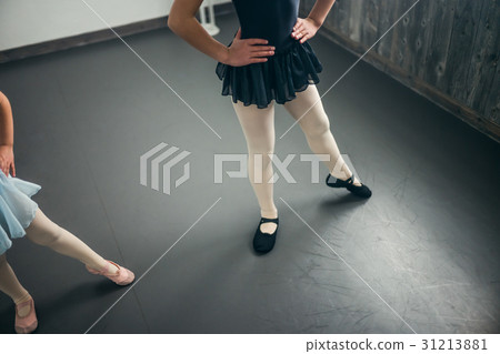 Ballet classroom Child lower body Ballet classroom Child lower body 31213881
