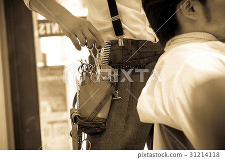 Hair Stylist Tool Bag Scissor Case Stock Photo 31214118 Pixta