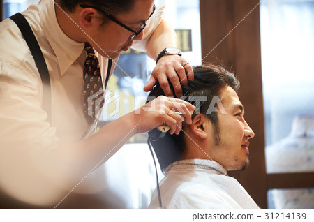 Barber clipper hair cut men 31214139