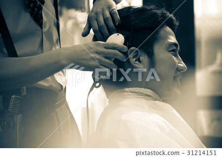 Barber clipper hair cut men Barber clipper hair cut men 31214151