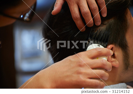 Barber clipper hair cut men 31214152