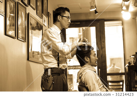 Barber hair set finish 31214423