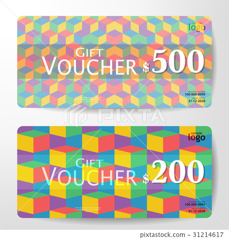 Premium Gift Voucher Template vector illustration 31214617