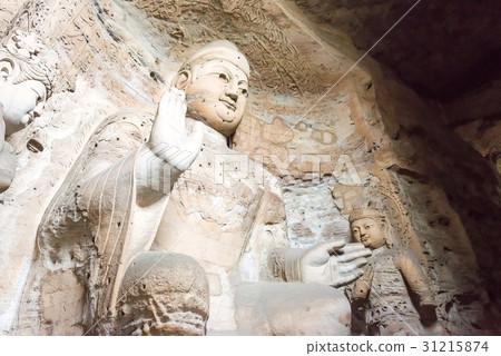 世界遺產雲洞中國山西省大同 31215874