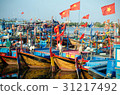 Fishing boats in marina at Nha Trang, Vietnam 31217492