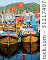 Fishing boats in marina at Nha Trang, Vietnam 31217497