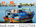 Fishing boats in marina at Nha Trang, Vietnam 31217504