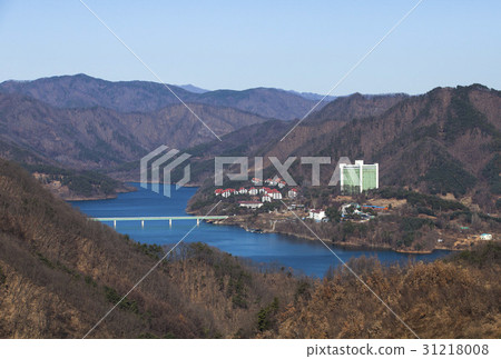 河橋，忠州湖度假村，忠州湖，忠州湖，忠北 31218008