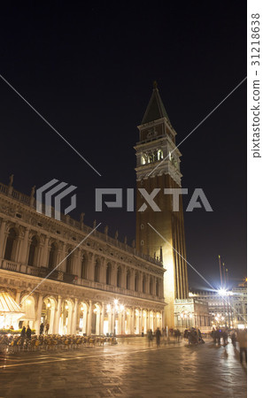 鐘樓,聖馬可廣場,威尼斯,意大利 鐘樓,聖馬可廣場,威尼斯,意大利 31218638