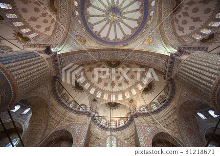 Blue Mosque Istanbul Turkey Stock Photo 31218671 Pixta