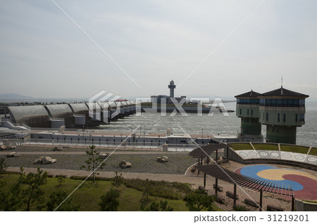 Saemangeum 33 Center, Saemangeum aqueduct Shinshi drainage gate, Saemangeum seawall, Gunsan city, Jeonbuk 31219201
