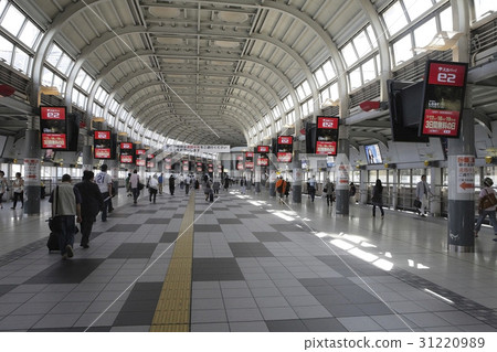 Transit passage, subway station, Japan 31220989
