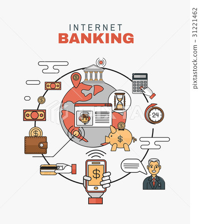 Set of icons and elements of application 31221462