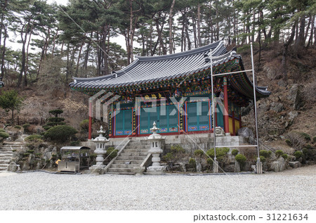 京畿道光州市南漢山城(歷史遺址第57號)Kukje政府大雄殿 京畿道光州市南漢山城(歷史遺址第57號)Kukje政府大雄殿 31221634