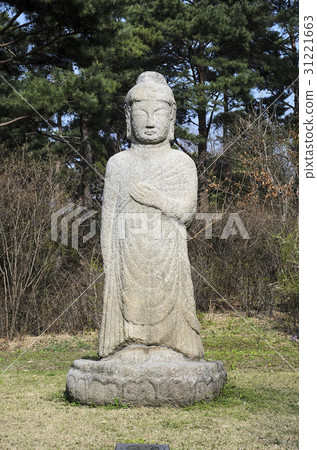 石佛像,韓國國立博物館,龍山區,首爾 石佛像,韓國國立博物館,龍山區,首爾 31221663