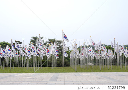 Taegeukgi,獨立廳,天安,忠南 Taegeukgi,獨立廳,天安,忠南 31221799