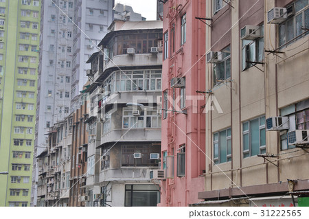 old apartment building at Sai Wan old apartment building at Sai Wan 31222565