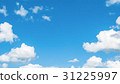 blue sky background with white clouds 31225997
