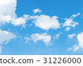 blue sky background with white clouds 31226000