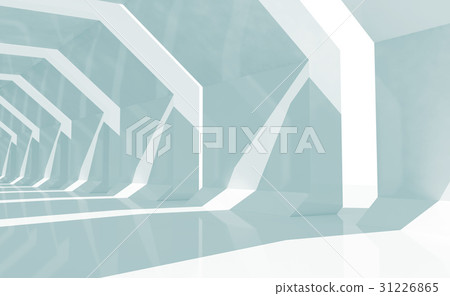 Abstract blue toned cg background 3 d 31226865