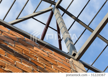 steel beams roof truss residential building steel beams roof truss residential building 31228367