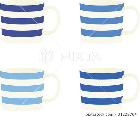 Border pattern mug - Stock Illustration [31229764] - PIXTA