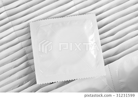 many condoms detailed top view 31231599