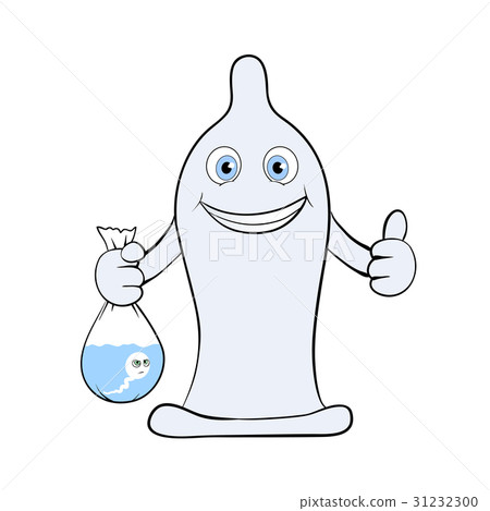 Condom. Stock illustration. - Stock Illustration [31232300] - PIXTA