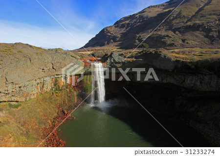 Waterfall Salto Del Agrio, Argentina Waterfall Salto Del Agrio, Argentina 31233274