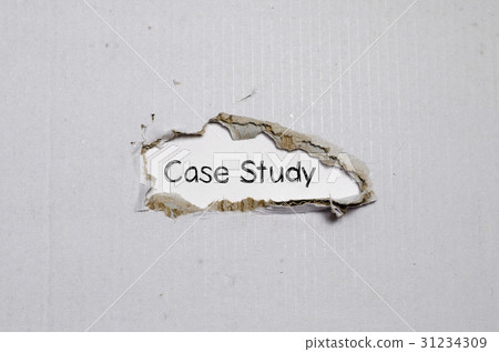 The word case study appearing behind torn paper. The word case study appearing behind torn paper. 31234309