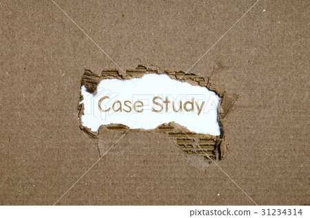 The word case study appearing behind torn paper. The word case study appearing behind torn paper. 31234314