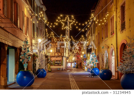 French city Colmar on Christmas Eve. 31234945