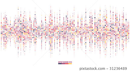 Background with the colored circles in a vector. Background with the colored circles in a vector. 31236489
