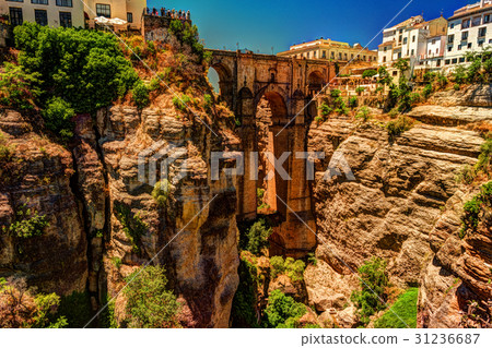 Ronda, Spain, a landscape with the Tajo Gorge 31236687