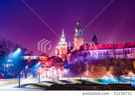 Royal castle of the Polish kings on the Wawel hill 31236732