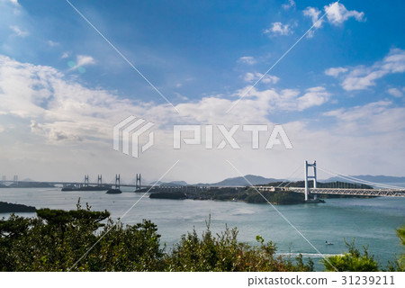 Seto Ohashi Bridge, Kurashiki, Okayama Prefecture Seto Ohashi Bridge, Kurashiki, Okayama Prefecture 31239211