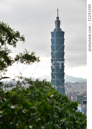 101 台北101 台北1o1 摩天大樓 象山 樹 葉 辦公大樓 商業大樓 市中心 旅遊勝地 台灣 101 台北101 台北1o1 摩天大樓 象山 樹 葉 辦公大樓 商業大樓 市中心 旅遊勝地 台灣 31241204