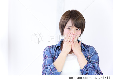 年輕女士的髮型 年輕女士的髮型 31241311